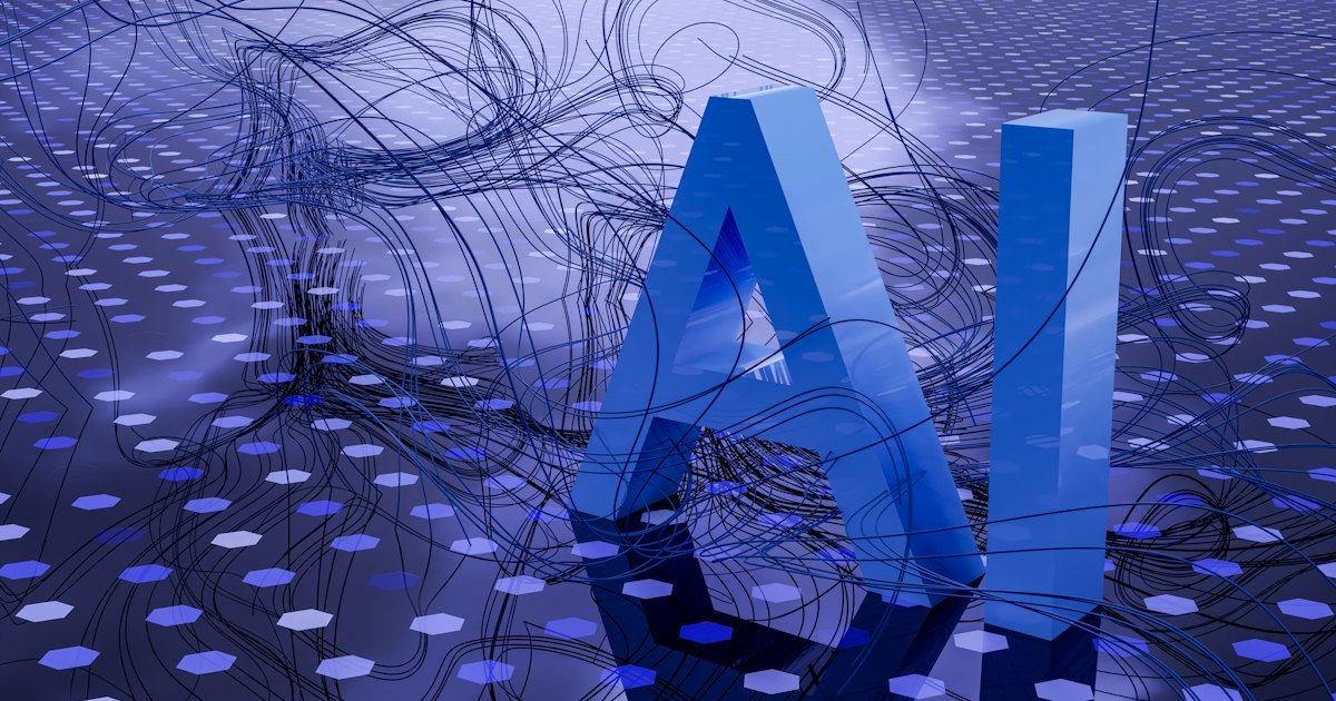 SGE: letras 3D de inteligência artificial